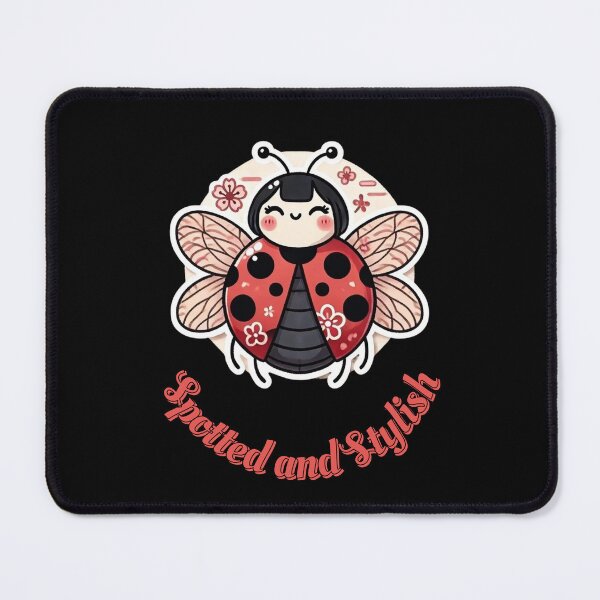 Item preview, pink ladybug designed and sold by EuropeanPrints.