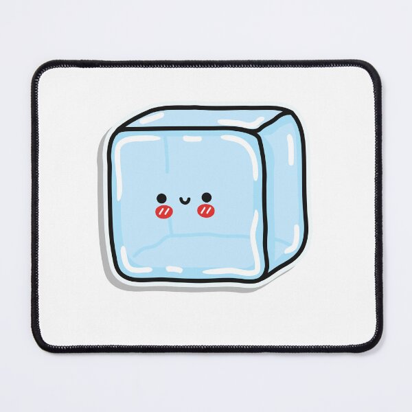 Item preview, Cute Cartoon Icecube designed and sold by ZeeZeeStickerz.