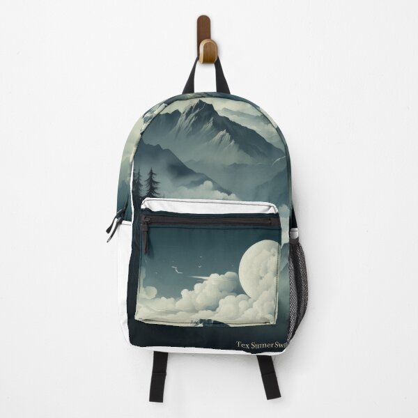 Item preview, Majestic high mountain view designed and sold by MiraCleAI.