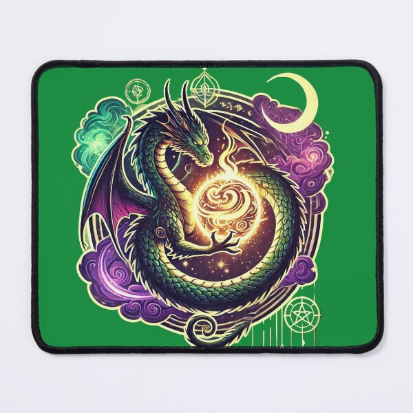 Item preview, Enchanted Dragon Orb Sticker designed and sold by Craftrix.