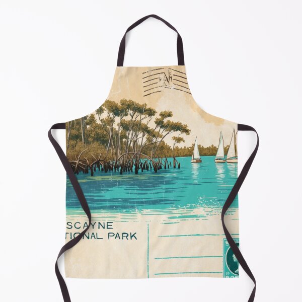 Item preview, Biscayne National Park Postcard Vintage Retro Travel designed and sold by TravelPostcardGems.