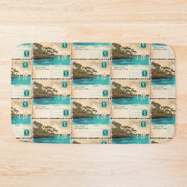 Item preview, Biscayne National Park Postcard Vintage Retro Travel designed and sold by TravelPostcardGems.