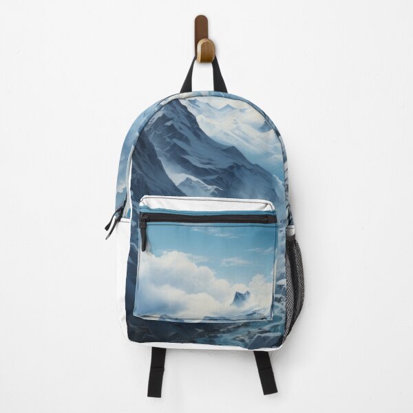 Item preview, Majestic high mountain view designed and sold by MiraCleAI.