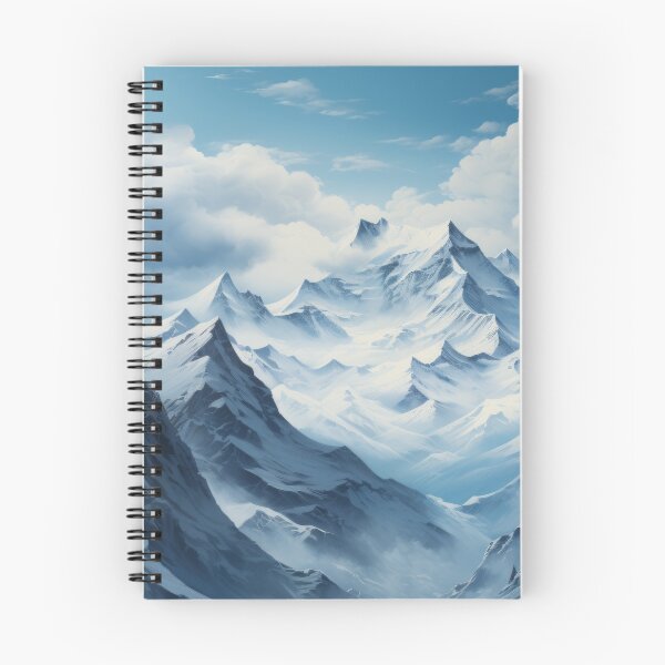Item preview, Majestic high mountain view designed and sold by MiraCleAI.