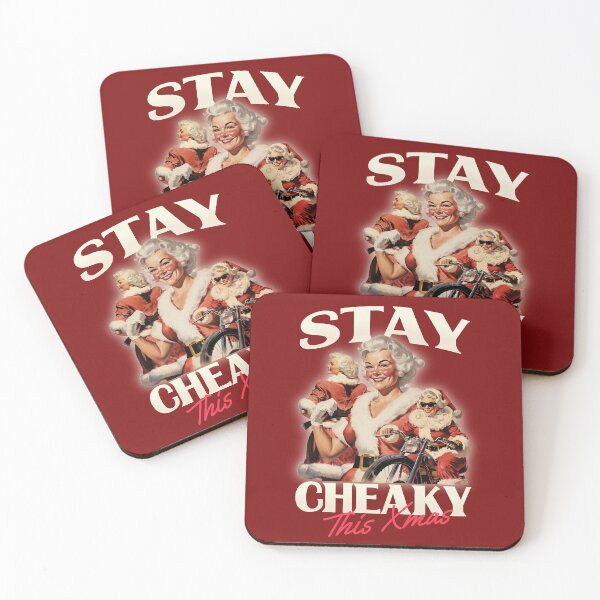 Item preview, Cheeky, Naughty Mrs. Claus Quote, Christmas Present designed and sold by Mariana Piana.