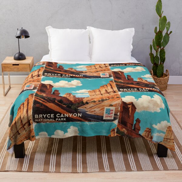 Item preview, Postal retro de viajes del Parque Nacional Bryce designed and sold by TravelPostcardGems.