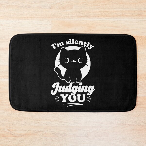 Item preview, Cat Judges You - Cute Sarcastic Pet designed and sold by Studio Mootant.
