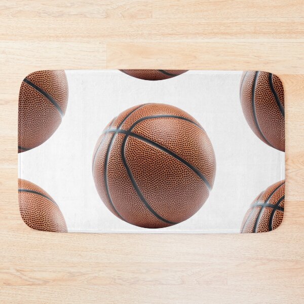 Item preview, Standard orange basketball highlighted by its unique texture and prominent black lines, standing solo against a transparent backdrop designed and sold by MiraCleAI.