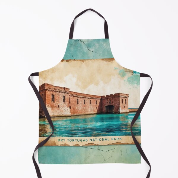 Item preview, Dry Tortugas National Park Postcard Vintage Retro Travel designed and sold by TravelPostcardGems.