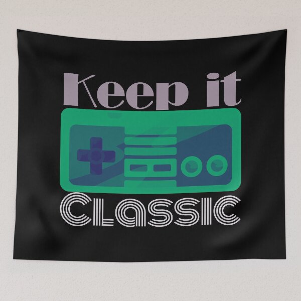 Item preview, Classic Retro Gaming designed and sold by Azrou shop.