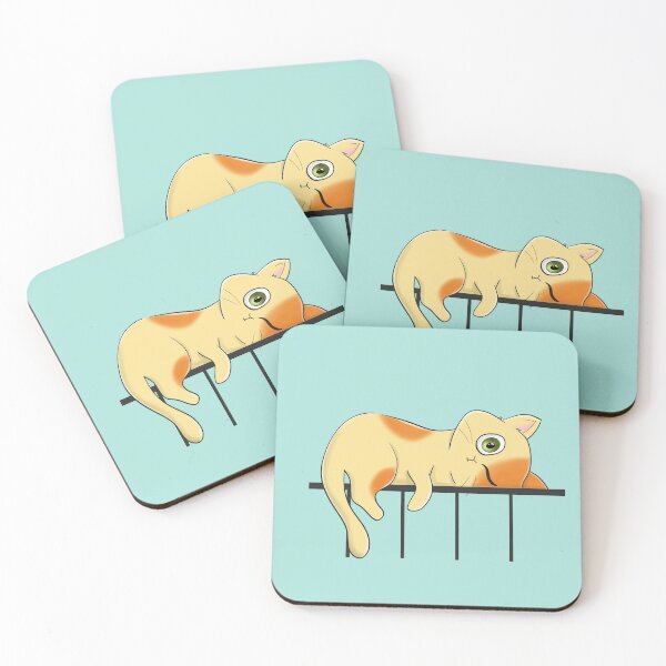 Item preview, lazy cat designed and sold by Elhamdesign.