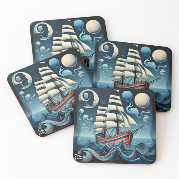 Item preview, The Santa Maria: A Brave Ship's Journey in 1834 designed and sold by Owl-o-the-wisp.