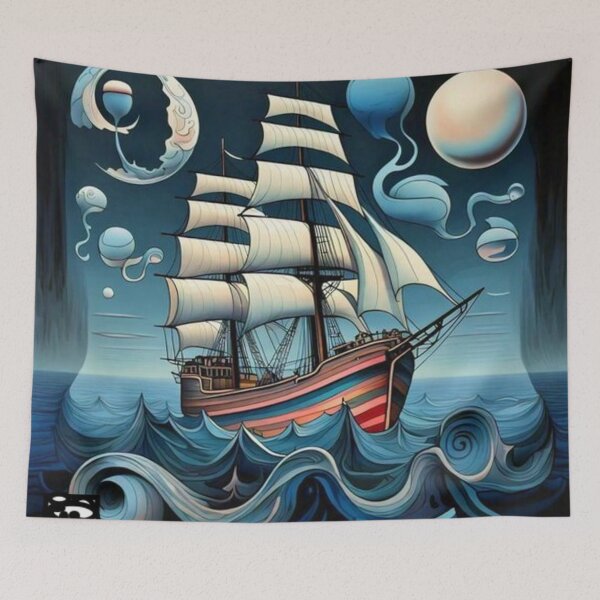 Item preview, The Santa Maria: A Brave Ship's Journey in 1834 designed and sold by Owl-o-the-wisp.