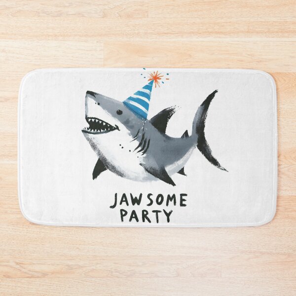 Item preview, Jawsome Party: Shark with Hat Celebration Design designed and sold by Slick-Waffles.