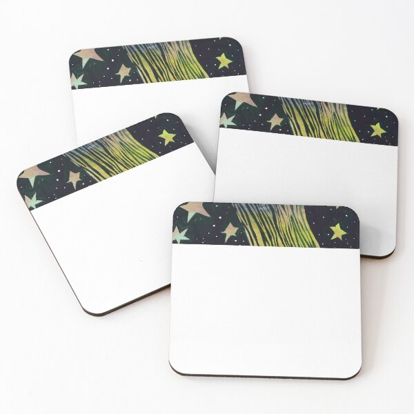 Item preview, Green Monkey Under the Stars - Whimsical Jungle Night by Jemma Jamie Skidmore designed and sold by Jemma Jamie Skidmore.