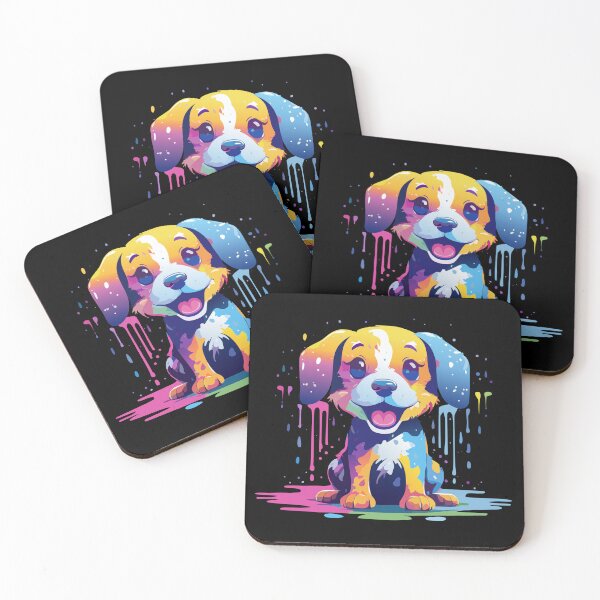 Item preview, Cute Colorful Dog designed and sold by CreativeFlux.