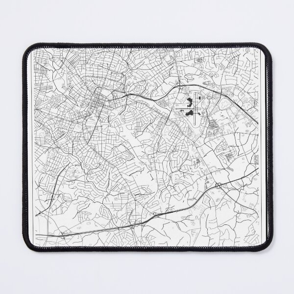 Item preview, Greenville City Map designed and sold by SHAMPAIN-ART-CO.