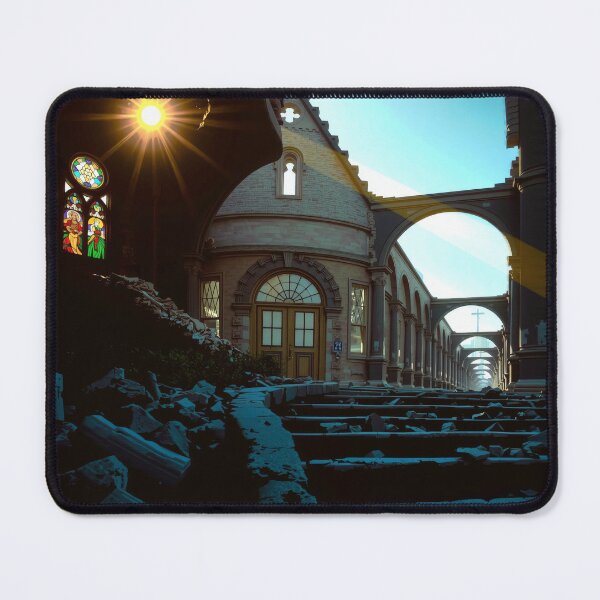 Item preview, Glitched Grandeur: Catedral Revival designed and sold by PanoramaPrints.