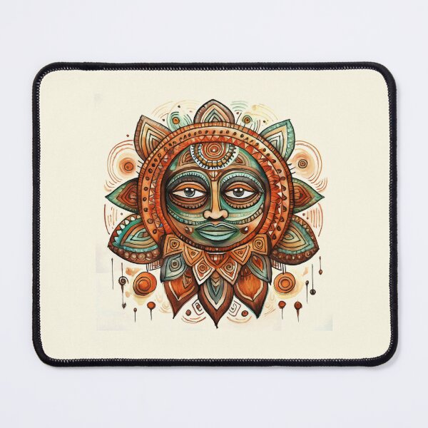 Item preview, Cosmic sun with mysterious face art designed and sold by WDDesignShop.