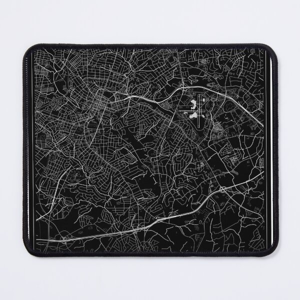 Item preview, Greenville City Map designed and sold by SHAMPAIN-ART-CO.