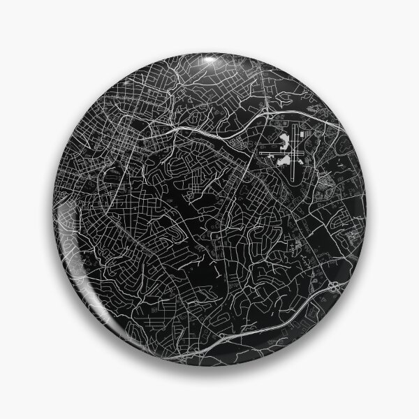 Item preview, Greenville City Map designed and sold by SHAMPAIN-ART-CO.