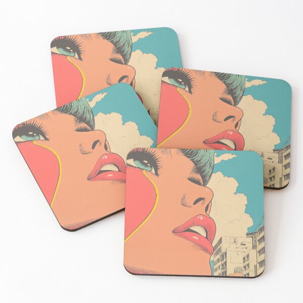 Item preview, Geisha ciberpunk designed and sold by Retro Type.