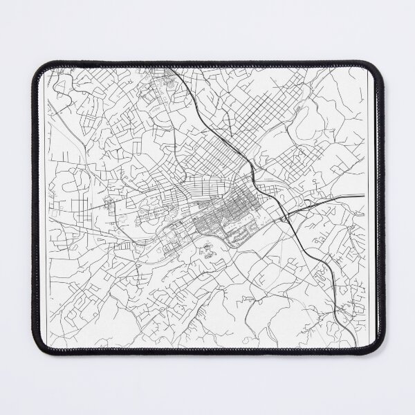 Item preview, Johnson City Map designed and sold by SHAMPAIN-ART-CO.