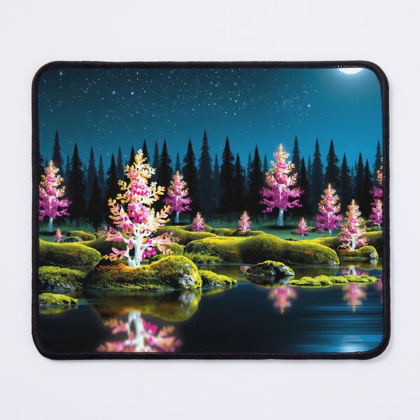 Item preview, Glitched Starry Night: Elara's Harmony designed and sold by PanoramaPrints.
