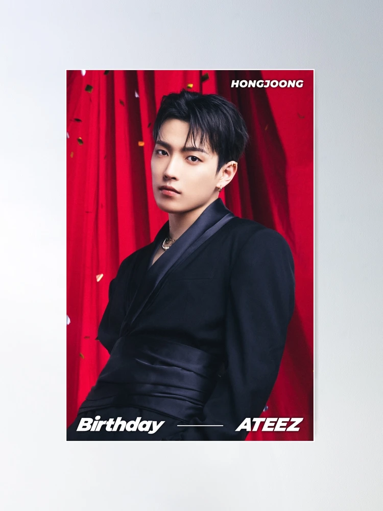 タレントカード ATEEZ SEASON'S GREETING HONGJOONG Photo ATEEZ Hongjoong Season's Greetings 2023 Limited Official