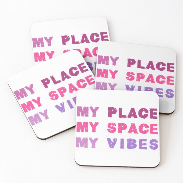 Item preview, My place, My space, My vibes | Home sweet home | Quote designed and sold by RedCircleArt.