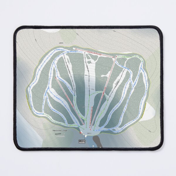 Item preview, Medicine Lodge Resort Trail Map designed and sold by Mapsynergy.