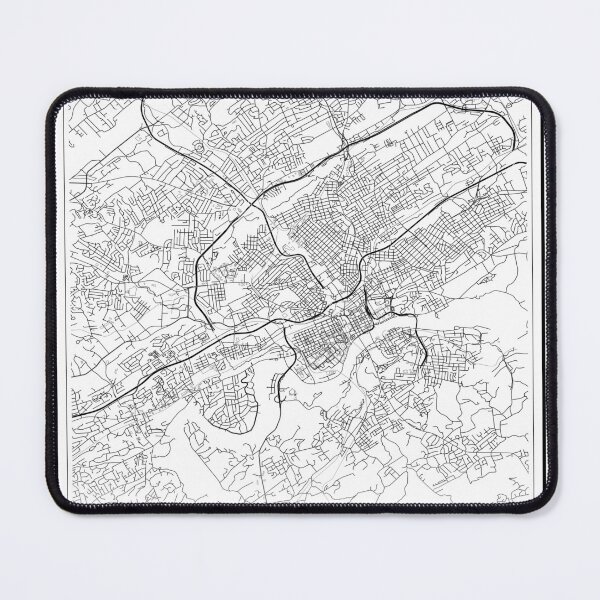 Item preview, Knoxville City Map designed and sold by SHAMPAIN-ART-CO.