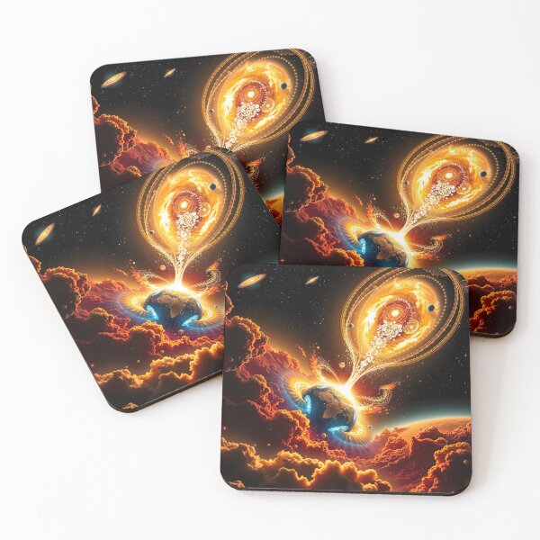 Item preview, Celestia's Dance Through Flaming Cosmos designed and sold by PanoramaPrints.