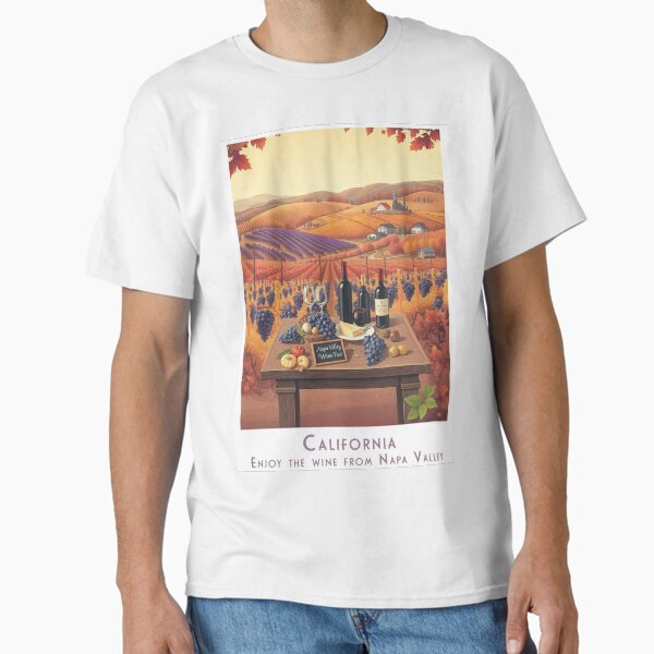 Item preview, Vintage California Retro Travel Poster – Wine, Autumn and Napa Valley Enjoyment designed and sold by pod24.