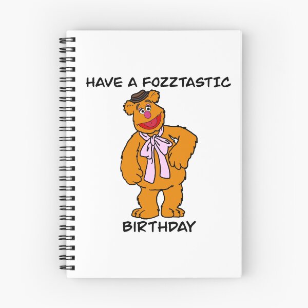 Item preview, The Muppets - Fozzie Bear Have a fozztastic birthday designed and sold by Animals-by-JB.
