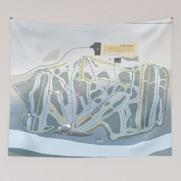 Item preview, Canyon Resort Trail Map designed and sold by Mapsynergy.