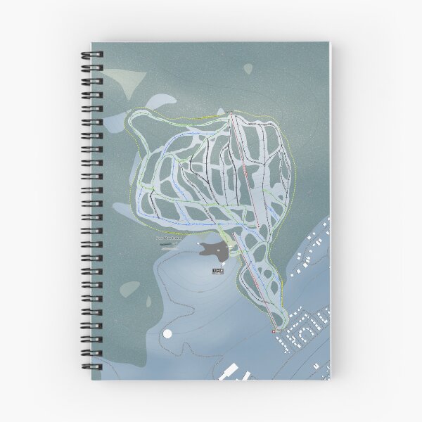 Item preview, Pass Powderkeg Resort Trail Map designed and sold by Mapsynergy.