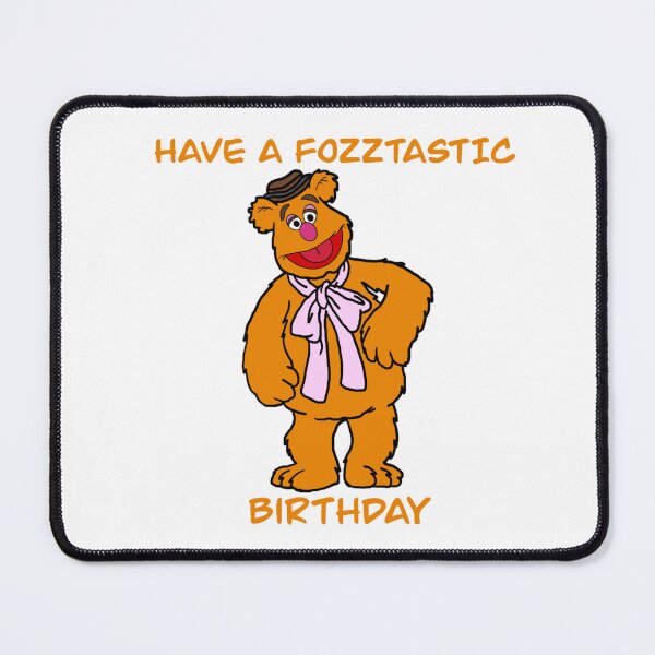 Item preview, The Muppets - Fozzie Bear Have a fozztastic birthday designed and sold by Animals-by-JB.
