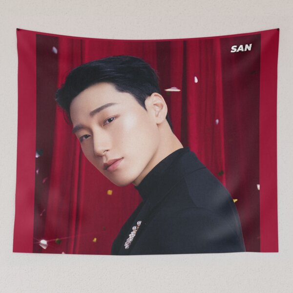 Item preview, SAN Birthday ATEEZ KPOP designed and sold by jaofnn.