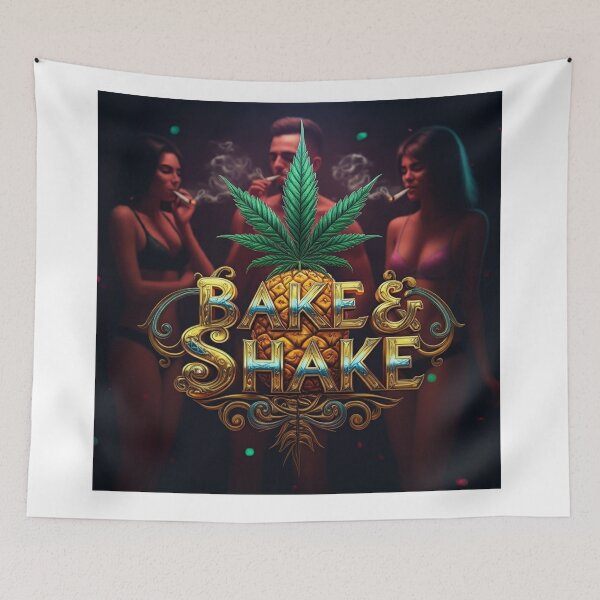 Item preview, Bake & Shake - Pineapple Swingers Smoking Pot - White designed and sold by JLEmporium.
