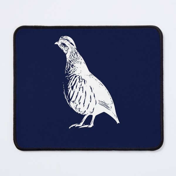 Item preview, Red-legged Partridge White Design  designed and sold by designsasstultd.