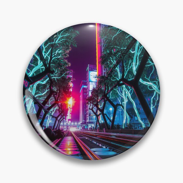 Item preview, Midnight Rail: Cybernetic Serenade designed and sold by PanoramaPrints.