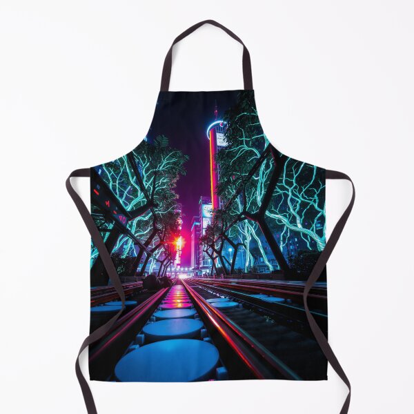 Item preview, Midnight Rail: Cybernetic Serenade designed and sold by PanoramaPrints.