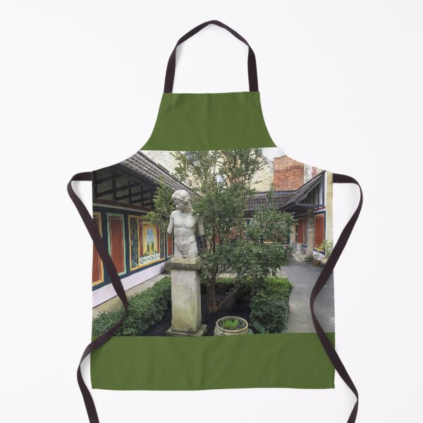 Item preview, Classical Courtyard with Roman-Style Statue designed and sold by OpheliaObjects.