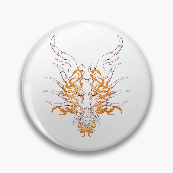 Item preview, Dragon of Flames designed and sold by PeachieBun Works.