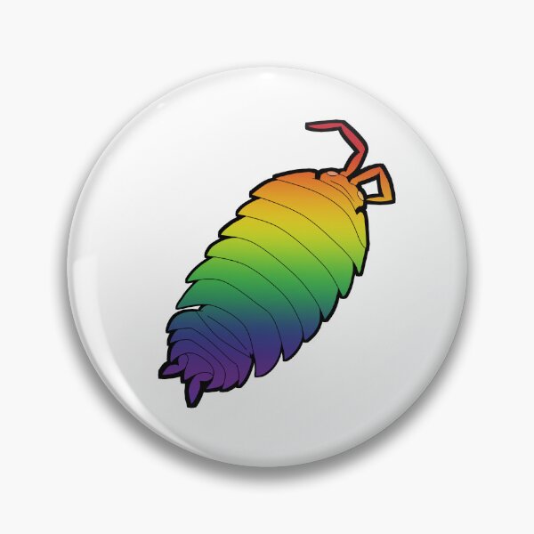 Item preview, Gay Pride Isopod designed and sold by Quirkball.