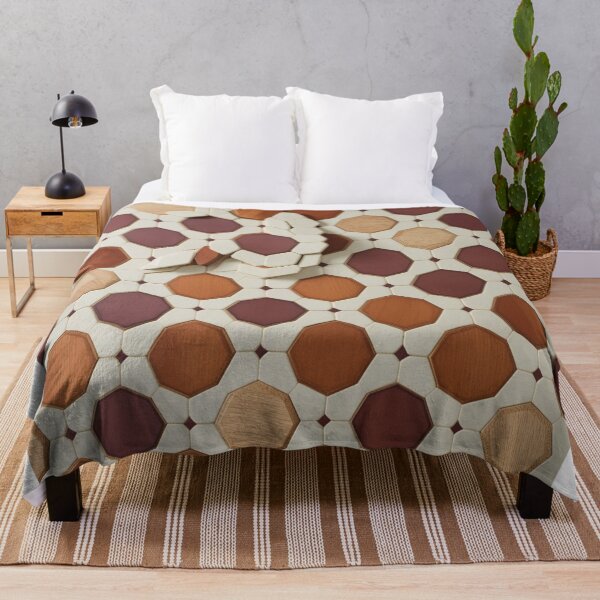 Item preview, Hexagonal Harmony: A Fusion of Geometry and Nature in Design designed and sold by merve02shop.