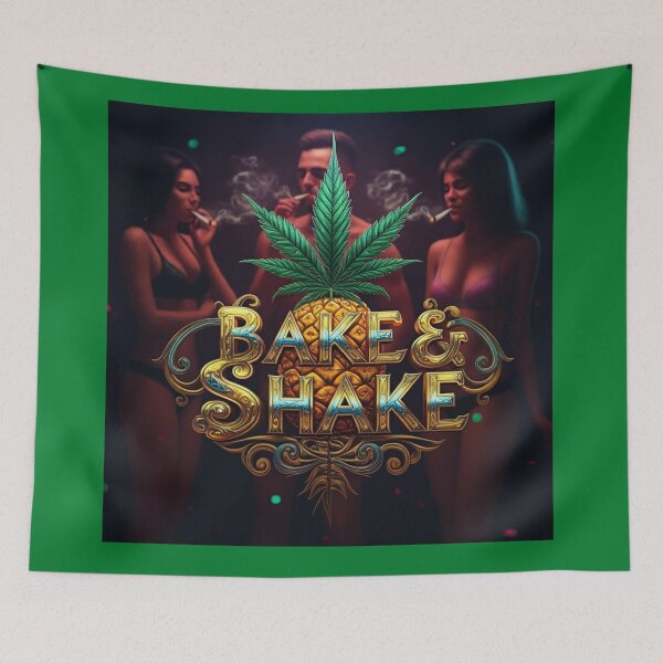 Item preview, Bake & Shake - Pineapple Swingers Smoking Pot - Green designed and sold by JLEmporium.