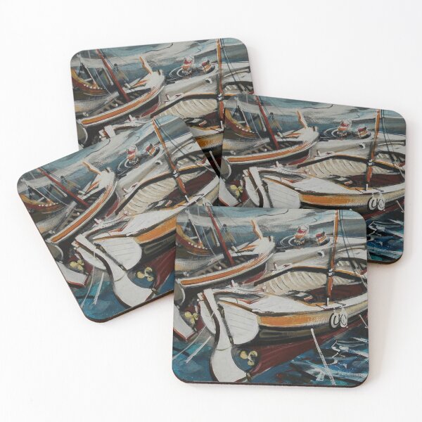 Item preview, Boats at the shore designed and sold by Bossi-Manac.