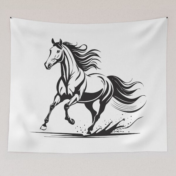 Item preview, Lines motion horse designed and sold by Mohamed Abd El Salaam.